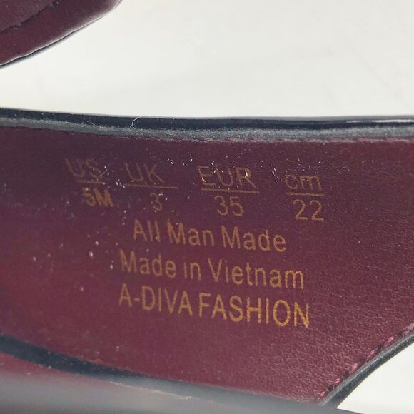 Franco Sarto Black Slingback Loafer Heels | Size 5 - Picture 6 of 11